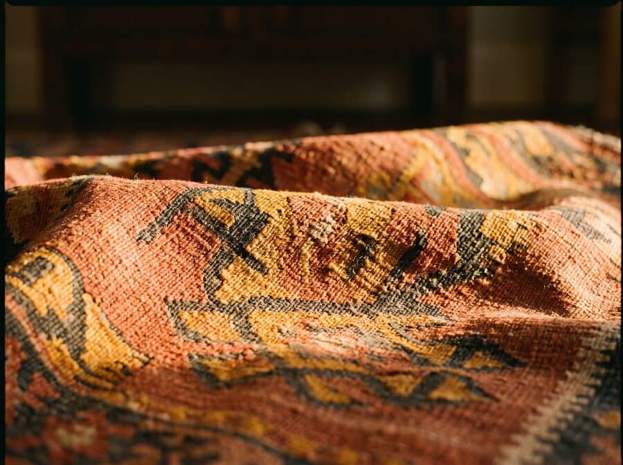 Kilim et tissage plat — pas de velours, une trame à consolider